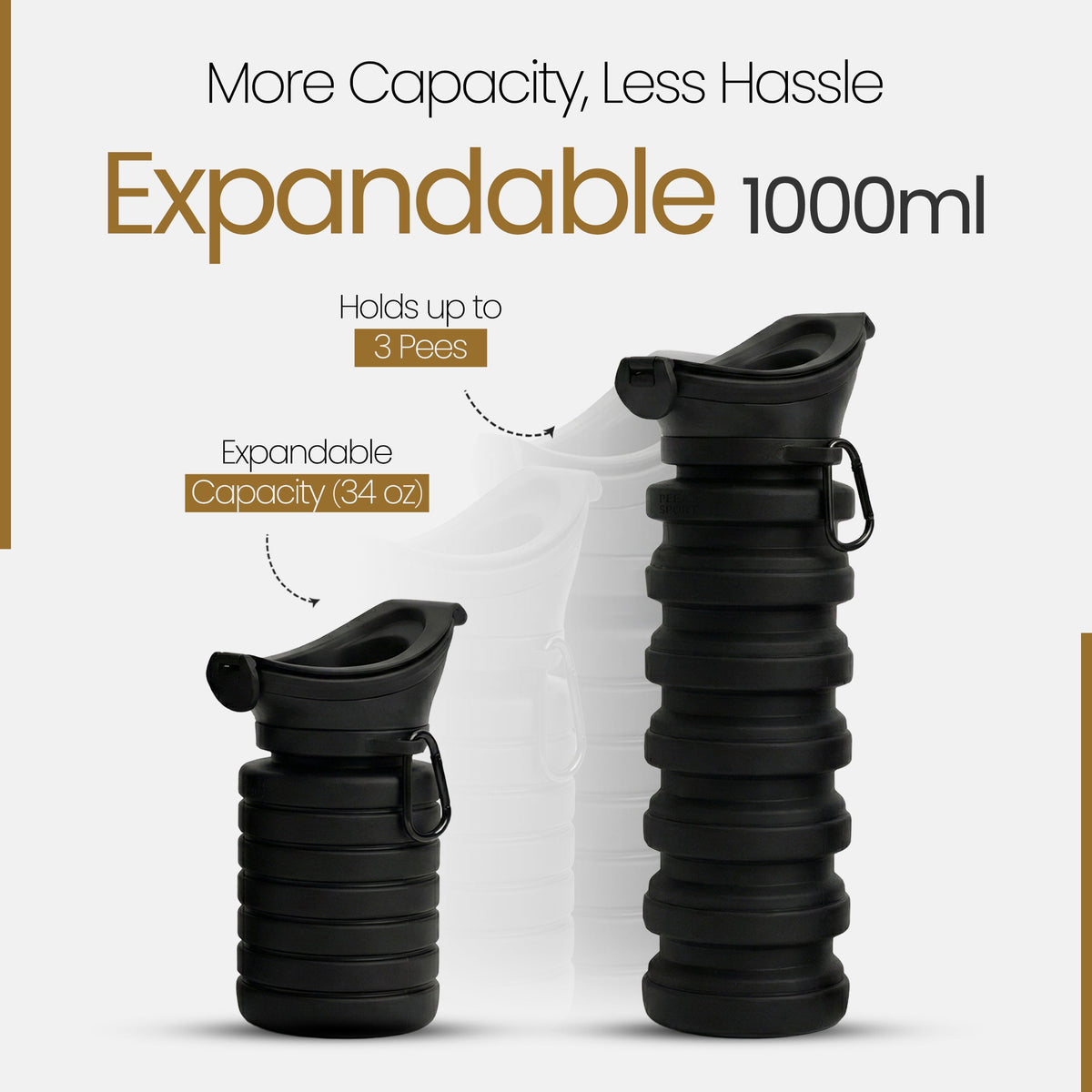 PeeSport® Premium Pee Bottle