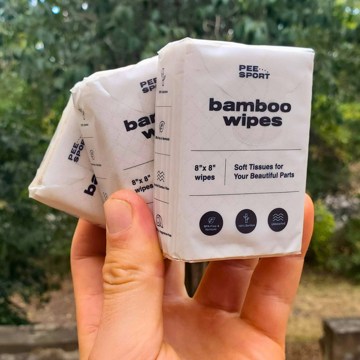Bamboo Hygiene Wipes 24-Pack